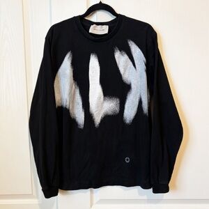 1017 ALYX 9SM Graffiti Hip Hop Tee T-shirt Spray Paint Design Adult Small